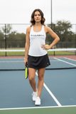 Pickleball "Friends" Mesh Tank