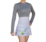 Grey Pixels Skirt